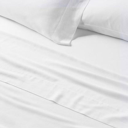 Bed Bundle Sets Plain Fitted (Queen, King, Super King) with Free Cushion Cover (Random Design)