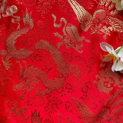 Shanghai Chinese Series 2 Brocade Satin 44"