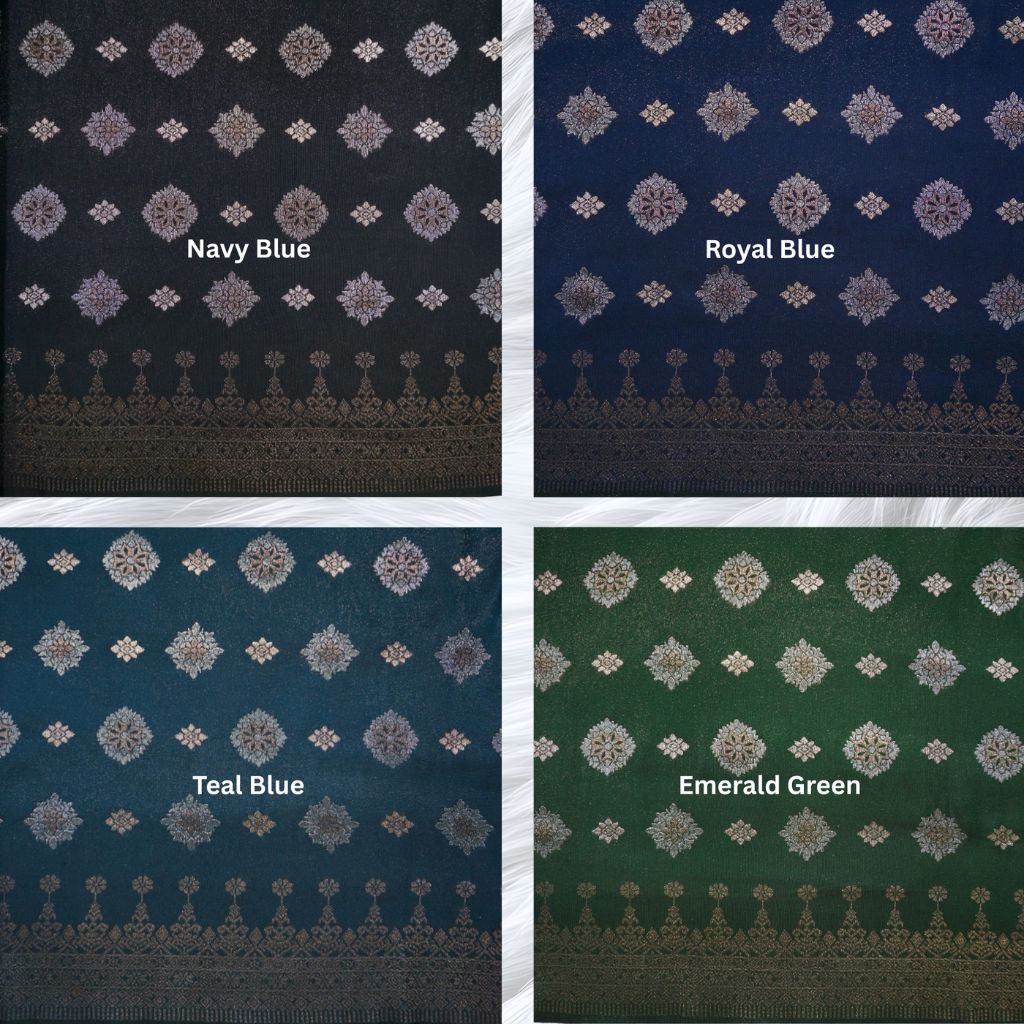 Bunga Songket Metallic 44"