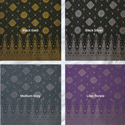 Kamdar Mahsuri Metallic Songket 44"