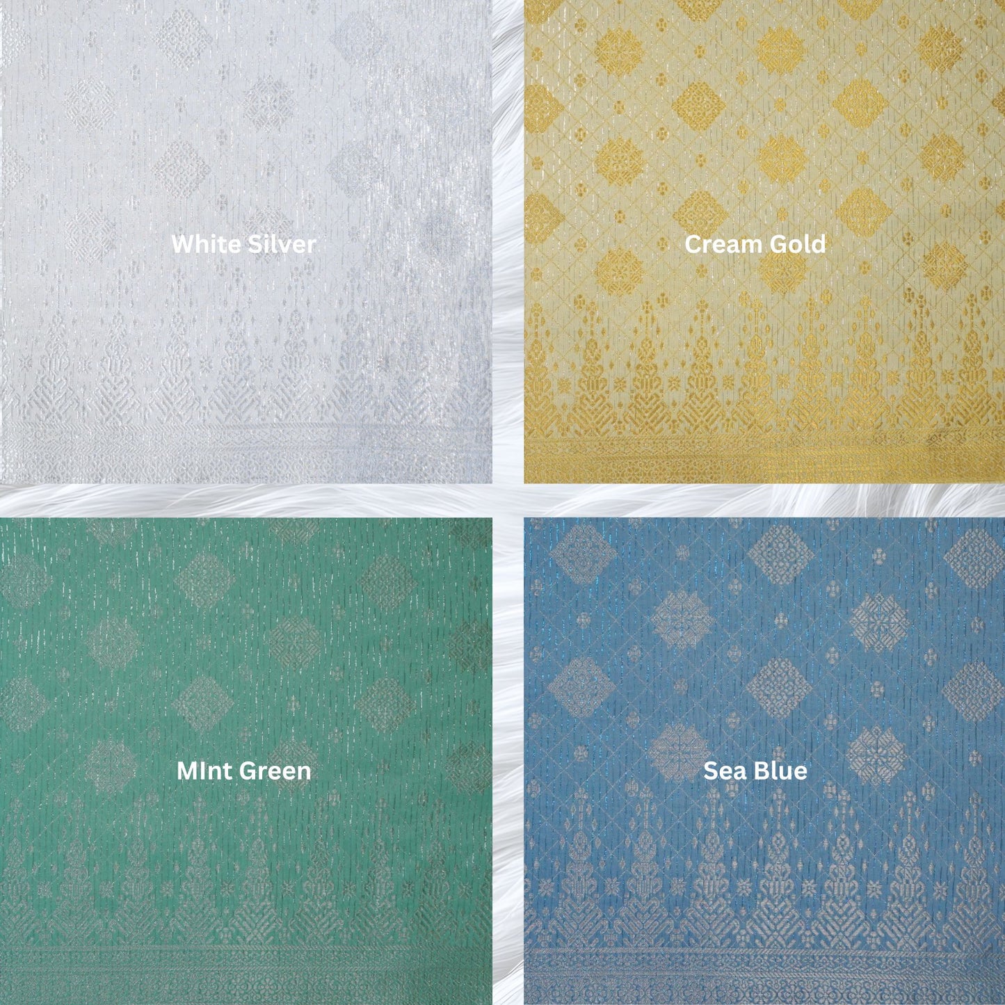 Kamdar Mahsuri Metallic Songket 44"