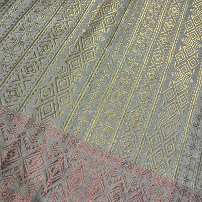 Jalur Songket with Mix Cotton Embroidery Combo Set