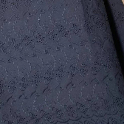 Bright Cut Border Cambric Cotton 44"