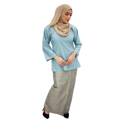 Kamdar: AYRA KURUNG KEDAH SONGKET (SIZE S - XL) UNTUK PAKAIAN MUSLIMAH KAIN POLYCOTTON BAJU BERBALOI RAYA 2024 Wanita 