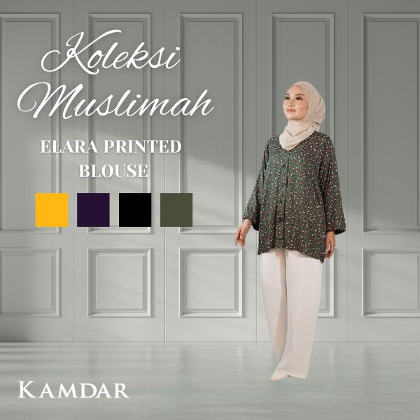 Elara Printed Blouse