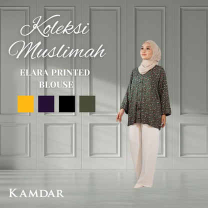 Elara Printed Blouse