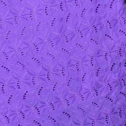 Bright Cut Border Cambric Cotton 44"