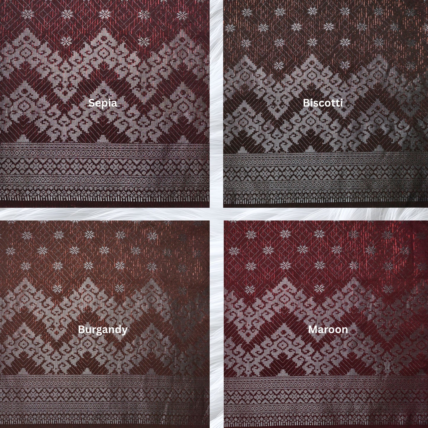 Senja Raya Songket Metallic 44"