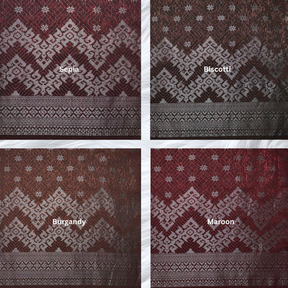 Senja Raya Songket Metallic 44"